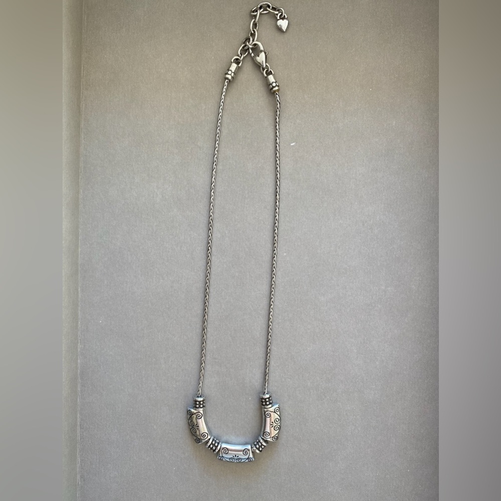 Brighton Silver Deco Necklace